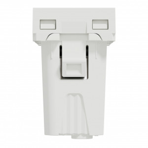Priza simpla, cu impamantare, 1 modul, 16A, alba, Schneider Noua Unica [3]- savelectro.ro