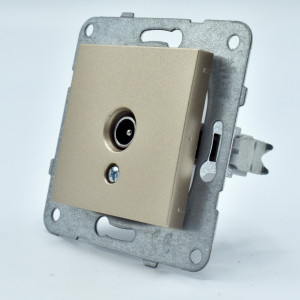 Priza TV finala, Bronz, IP20, Panasonic Arkedia Slim \ Karre Plus