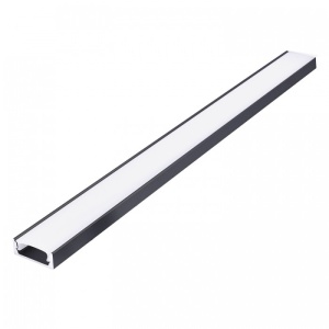Profil Banda LED , Aplicat (PT) 16x6mm, Negru + Alb, 2m, Kobi [2]- savelectro.ro