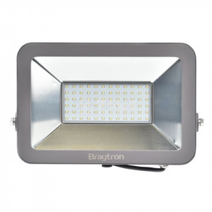 Proiector led 70W SMD, 5600lm, IP65, lumina calda 3000K, Gri, Braytron