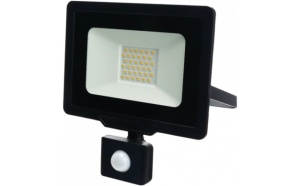 Proiector LED Optonica, 30W, cu senzor de miscare, lumina neutra (4500K), IP65, 2400lm [1]- savelectro.ro