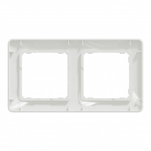 Rama dubla IP 20, Alb, Schneider Sedna Design [2]- savelectro.ro