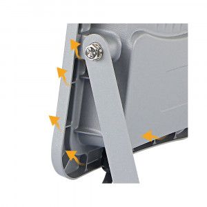 Reflector LED cu panou solar, 300W, 2600 lm, lumina rece (6500K), dimabil, cu telecomanda, Braytron [3]- savelectro.ro