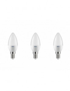 Becuri LED E14, Set 3 becuri LED 3W(21W) Innovo, E14, 200 lm, lumina calda (2700K), clasa energetica G - savelectro.ro