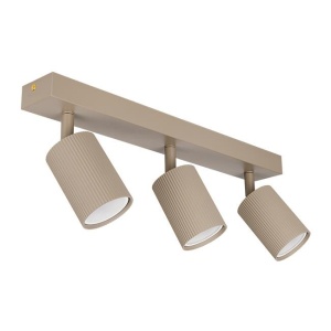 Spot aplicat Lucerno 3xGU10, liniar, orientabil, IP20, bej, Masterled [4]- savelectro.ro