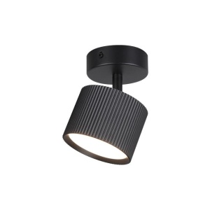 Spot aplicat Orbin , orientabil, 1xGX53, negru mat, IP20, Masterled [2]- savelectro.ro