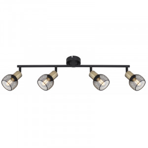 Spot Fiastra 54028-4, 4xE14, negru+bronz, IP20, Globo Lighting [4]- savelectro.ro