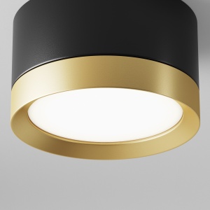 Spot Hoop C086CL-GX53-SRD-BG, 1xGX53, negru+auriu, IP20, Maytoni [2]- savelectro.ro