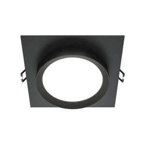Corpuri de iluminat, Spot Hoop, incastrat, 1xGX53, IP20, negru, Maytoni - savelectro.ro