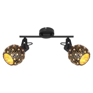 Spot Jodie 54029-2, 2xE14, negru, IP20, Globo Lighting [1]- savelectro.ro