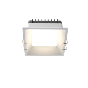 Spoturi LED, Spot LED 12W Incastrat, Maytoni, 820lm, Lumina Calda+Neutra+Rece, Alb - savelectro.ro