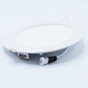 Spot led rotund incastrat 12W, 910 lm, IP20, lumina calda (3000K), Ø170mm, alb, Braytron