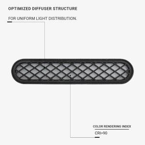 Spot LED 15390-OP, sina magnetica M05, 6W, 150 lm, liniar, lumina neutra (4000 K), IP20, negru, Optonica [4]- savelectro.ro