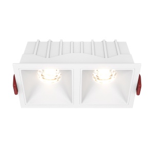 Corpuri de iluminat, Spot LED 20W Incastrat, Dimabil, Maytoni, 1000lm, Lumina Calda (3000K), Alb - savelectro.ro