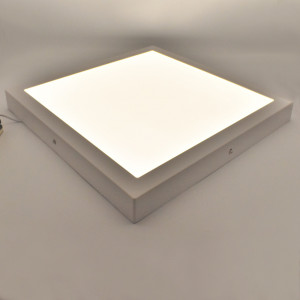 Aplica LED 36W patrata, 2500 lm, lumina naturala (4200K), IP20, 400x400 mm, alba, Braytron