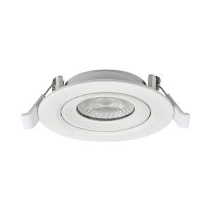 Spot LED 5W Incastrat, Rotund, Braytron, 400lm, Lumina Calda (3000K), Alb [4]- savelectro.ro