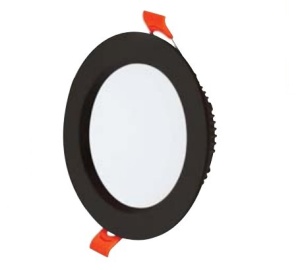 Spot LED 9W Incastrat, Rotund, Temperatura Culoare Ajustabila (2700-6400K), Horoz Electric, 780lm, Negru [2]- savelectro.ro