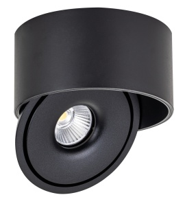 Spoturi LED, Spot LED aplicat orientabil Bridgelux 30W, 3000 lm, lumina calda/neutra/rece, IP20, negru, Optonica - savelectro.ro