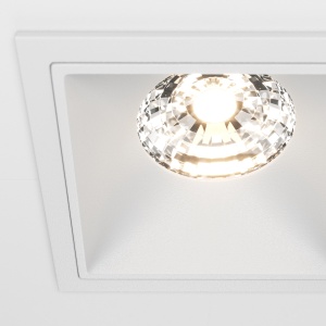 Spot LED incastrat Maytoni DL043-01-15W3K-SQ-W, 15W, 1150lm, 3000K, IP20, alb [2]- savelectro.ro