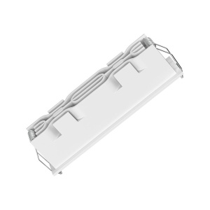 Spot LED linear incastrabil 9W, 650lm, lumina neutra (4000 K), alb, Braytron [4]- savelectro.ro