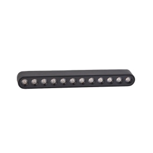 Spoturi pe sina magnetica, Spot LED pentru sina magnetica slim, liniar, 12W, lumina neutra(4000 K), negru, 1340 lm, Klausen - savelectro.ro