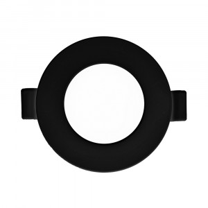 Spot led rotund incastrat 4W, dimabil, 280 lm, IP40, lumina rece(6500K), Ø85 mm, negru, Braytron [3]- savelectro.ro