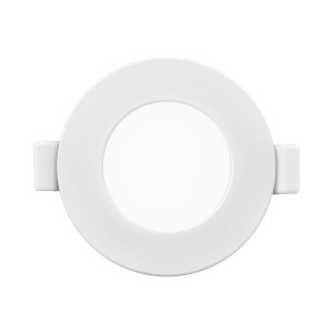 Spot led rotund incastrat 4W, dimabil, 280 lm, IP40, lumina rece(6500K), Ø85 mm, alb, Braytron [3]- savelectro.ro