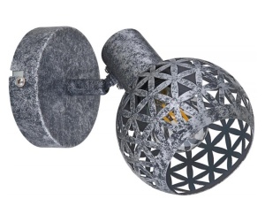 Spot Lela 54056-1, 1xE14, gri, IP20, Globo Lighting [7]- savelectro.ro