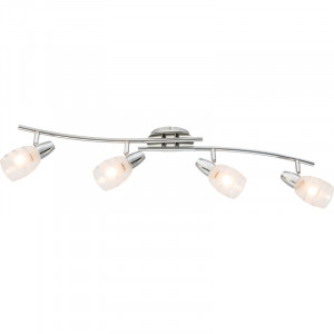 Spoturi, Spot Roy 54985-4, 4xE14, crom+alb, IP20, Globo Lighting - savelectro.ro