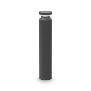 Stalp exterior LED Boeing H070 14W, 320lm, lumina calda (3000 K), IP65, negru, Ideal Lux