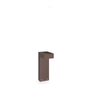 Stalpi iluminat exterior, Stalp exterior Sirio H30, 1xGX53, IP65, cafeniu, Ideal Lux - savelectro.ro