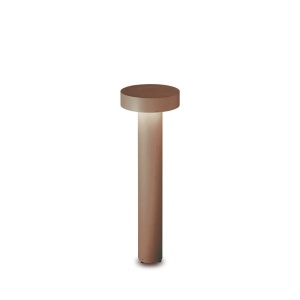 Stalpi iluminat exterior, Stalp exterior Tesla H60, 4xG9, IP44, cafeniu, Ideal Lux - savelectro.ro