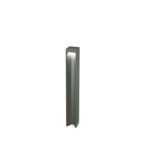 Stalpi iluminat exterior, Stalp LED exterior Kurt, 11W, 250lm, lumina neutra (4000 K), IP54, antracit, Ideal Lux - savelectro.ro