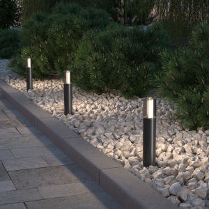 Stalp pentru exterior Glide O437FL-01GF1, 1xG9, grafit, IP54, Maytoni [2]- savelectro.ro