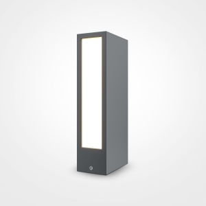 Stalp pentru exterior LED Hof O422FL-L6GF, 6W, 200lm, lumina calda, IP65, grafit, Maytoni [1]- savelectro.ro
