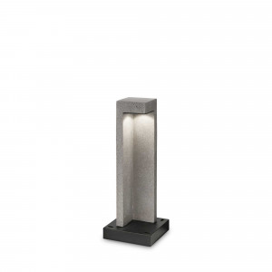 Stalp pentru exterior LED TITANO, metal, antracit, 9W, 430 lumeni, lumina calda (3000K), 246994, Ideal Lux