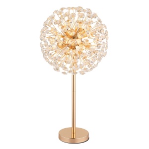 Veioze, Veioza Katrina 8xG9, cristale, Ø35 cm, aurie mat, Globo Lighting - savelectro.ro