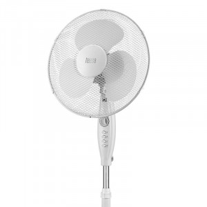 Ventilator cu picior 45W, 3 viteze, oscilatie 90 de grade, functie timer, alb, Teesa [2]- savelectro.ro