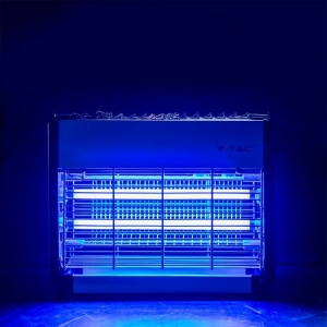 Aparat anti insecte V-TAC VT-3220, 20W, AC 220-240V, aluminiu, EU plug, 80m2 [4]- savelectro.ro