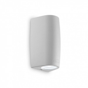 Aplica de exterior KEOPE AP2, gri, 2 becuri, dulie GU10, 147796, Ideal Lux