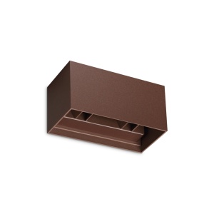 Aplica exterior LED Atom 25W, 1340lm, lumina calda (3000 K), IP54, coffee, Ideal Lux [1]- savelectro.ro