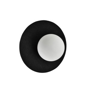 Aplice, Aplica Felt AP1 B, E27, neagra, Klausen - savelectro.ro
