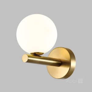 Aplica Kobi Globe, 1xG9, alb+auriu, IP20 [2]- savelectro.ro