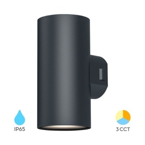 Aplice LED, Aplica LED exterior 18W, 1780lm, lumina calda/neutra/rece, IP65, gri inchis, Braytron - savelectro.ro