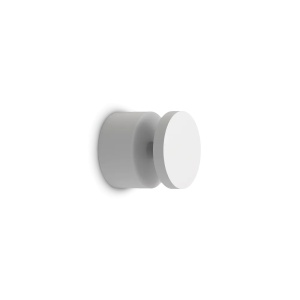 Aplice si felinare exterior, Aplica LED exterior Toffee, 8W, 280lm, lumina calda (3000 K), IP65, alba, Ideal Lux - savelectro.ro