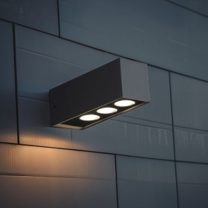 Aplica LED Hunter, 8W, lumina neutra (4000 K), neagra, Klausen [2]- savelectro.ro