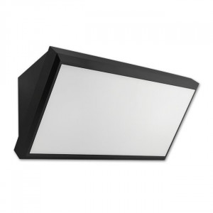 Aplica LED pentru exterior, neagra, 12W, 700 lm, lumina neutra (4000K), Masterled [2]- savelectro.ro