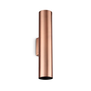 Aplice, Aplica Look rotunda D60 H300, 2xGU10, IP20, cupru, Ideal Lux - savelectro.ro