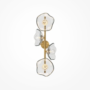 Corpuri de iluminat, Aplica Miracle MOD207WL-04BS, 4xG9, aurie+alba, IP20, Maytoni - savelectro.ro