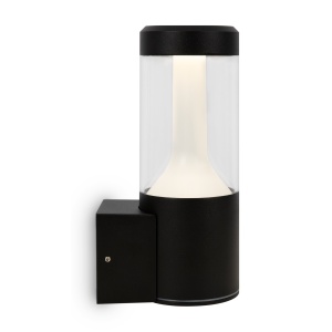 Aplice si felinare exterior, Aplica pentru exterior LED Koln O590WL-L8B4K, 8W, 450lm, lumina neutra, IP54, negru, Maytoni - savelectro.ro